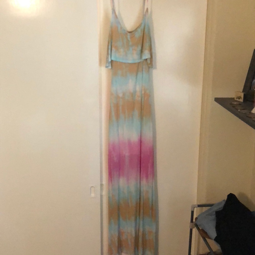 Sherbet maxi dress